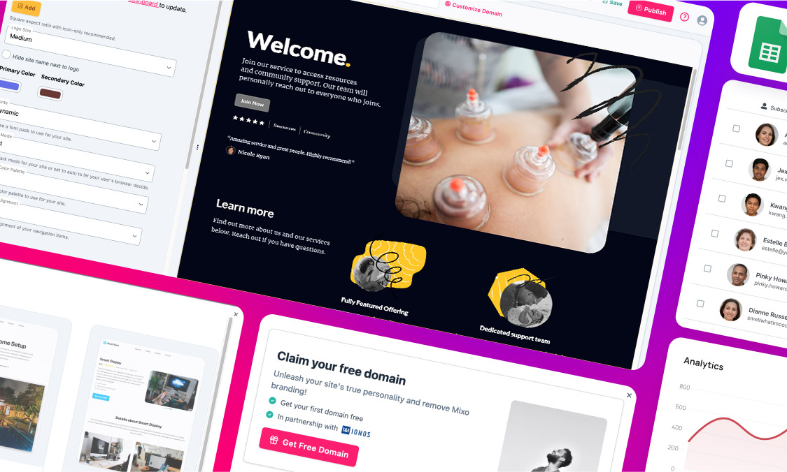 AI-Powered Website Builder for Acupuncturists