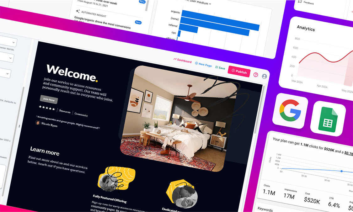 AI Website Builder for Interior Designers