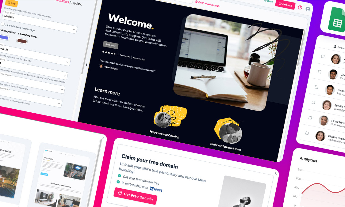 Supercharge Your Course Development with Mixo's AI Website Builder