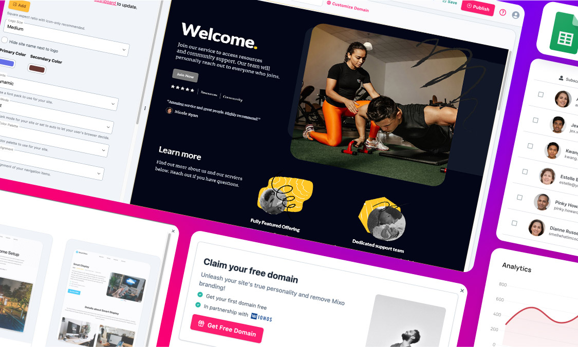 Effortless Websites for Personal Trainers